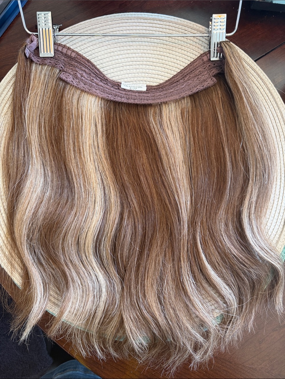 Halo Couture 12” 100% Remy Human Hair Halo hair piece
